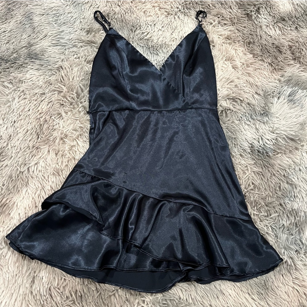 Forever 21 Blue Romper Dress